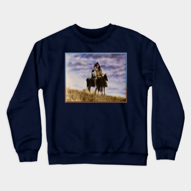 Indians Crewneck Sweatshirt by rgerhard